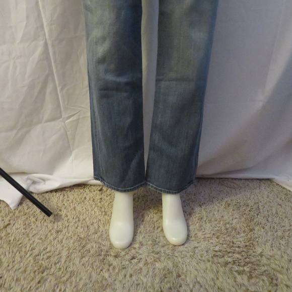 7 FOR ALL MANKIND DISTRESSED JEANS SIZE 30 - Picture 5 of 8
